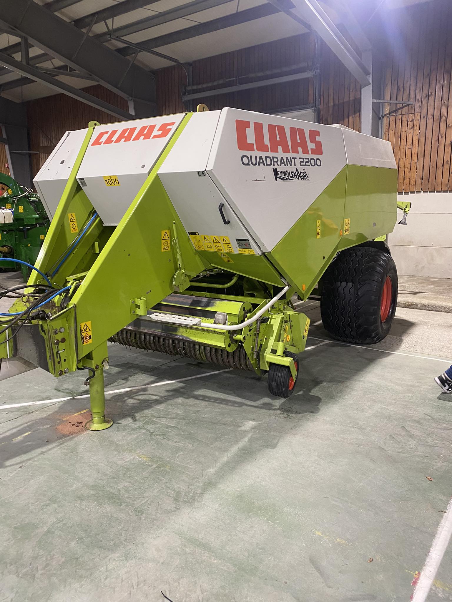 Presse cubique claas